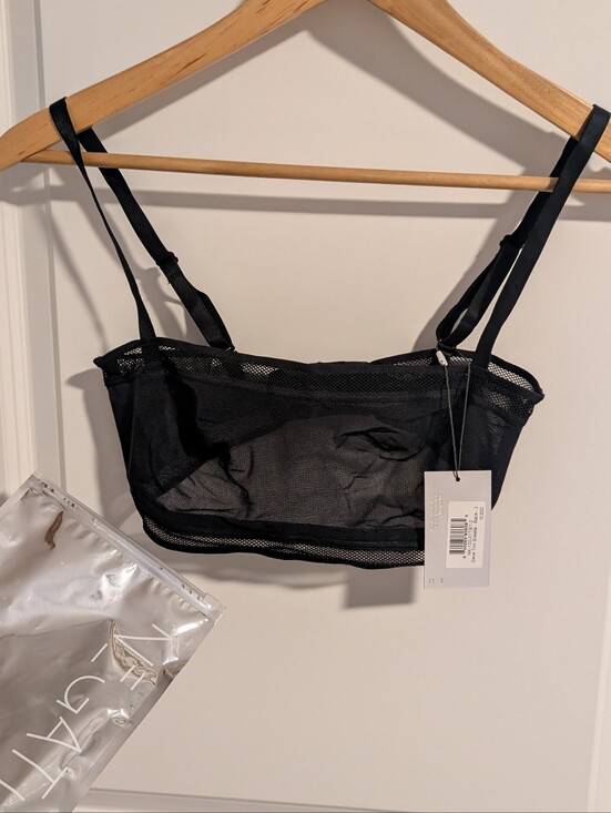 Negative Underwear Other - NWT Negative Underwear Sieve Trim Bralette in Black Size 2
